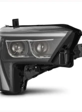 NOVA-Series Headlights w/ Amber DRL (Black) AlphaRex USA                                     - 880874 - Image 6