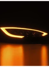 AlphaRex USA NOVA-Series Black LED Headlights for Tesla Model S 2013-2021 with Sequential Turn Signal                                     - 880877 - Image 3