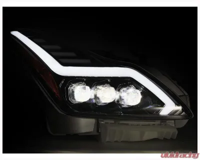 NOVA-Series Headlights (Jet Black) AlphaRex USA - 881985