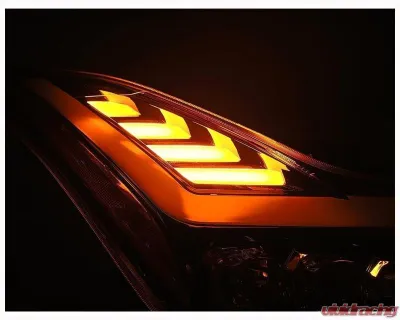 NOVA-Series Headlights (Jet Black) AlphaRex USA - 881985