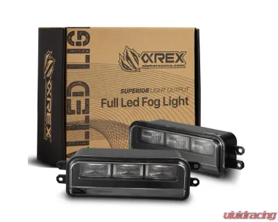 Double Tap Dual Color LED Projector Fog Lights Toyota 2022+ AlphaRex - 210018