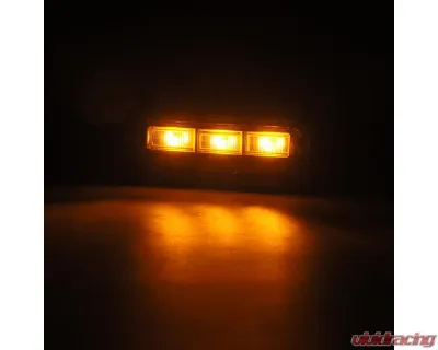 Double Tap Dual Color LED Projector Fog Lights Toyota 2022+ AlphaRex - 210018