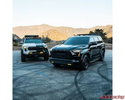 Double Tap Dual Color LED Projector Fog Lights Toyota 2022+ AlphaRex - 210018