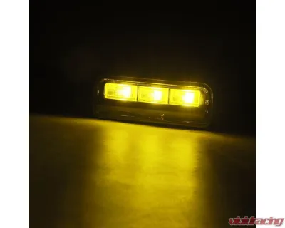 Double Tap Dual Color LED Projector Fog Lights Toyota 2022+ AlphaRex - 210018