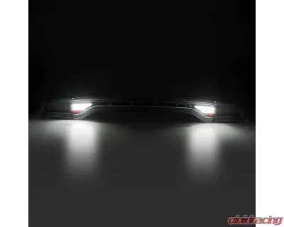 Chrome NOVA-Series Prismatic LED Taillights Dodge Charger 2015-2023 AlphaRex - 642032