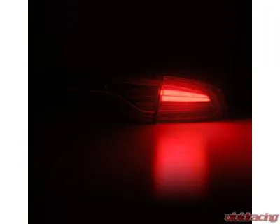 Chrome NOVA-Series Prismatic LED Taillights Dodge Charger 2015-2023 AlphaRex - 642032