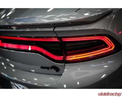 Chrome NOVA-Series Prismatic LED Taillights Dodge Charger 2015-2023 AlphaRex - 642032