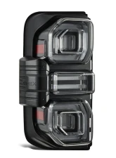 Black NOVA-Series Prismatic LED Taillights w/ Converter Ford Bronco 2021-2025 AlphaRex                                     - 659040 - Image 6