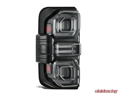 Black NOVA-Series Prismatic LED Taillights w/ Converter Ford Bronco 2021-2025 AlphaRex - 659040