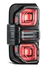 Black NOVA-Series Prismatic LED Taillights w/ Converter Ford Bronco 2021-2025 AlphaRex                                     - 659040 - Image 7