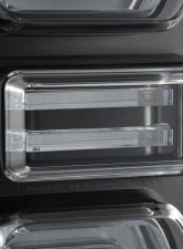 Black NOVA-Series Prismatic LED Taillights w/ Converter Ford Bronco 2021-2025 AlphaRex                                     - 659040 - Image 8