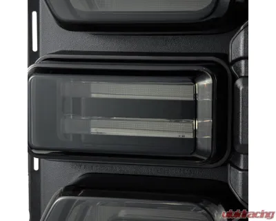 Alpha-Black NOVA-Series Prismatic LED Taillights w/ Converter Ford Bronco 2021-2025 AlphaRex - 659030