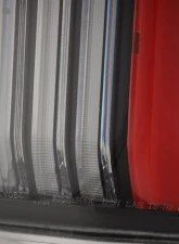 Black-Red NOVA-Series Prismatic LED Taillights Toyota Tacoma 2024+ AlphaRex                                     - 679010 - Image 6