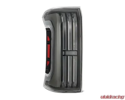 Black NOVA-Series Prismatic LED Taillights Toyota Tacoma 2024+ AlphaRex - 679020