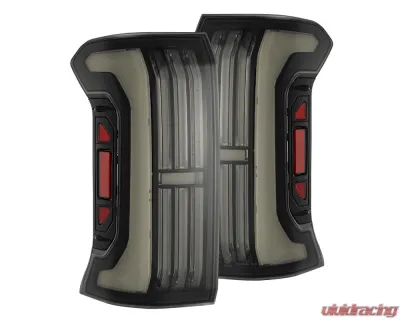 Alpha-Black NOVA-Series Prismatic LED Taillights Toyota Tacoma 2024+ AlphaRex - 679030