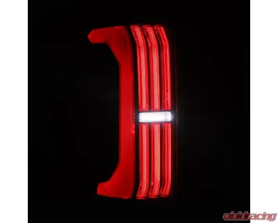 Alpha-Black NOVA-Series Prismatic LED Taillights Toyota Tacoma 2024+ AlphaRex - 679030
