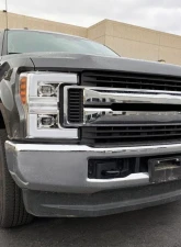 Chrome PRO-Series Halogen Projector Headlights Ford Super Duty 2017-2019 AlphaRex                                     - 880107 - Image 6