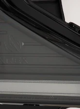 Black PRO-Series Halogen Projector Headlights Ford Super Duty 2020-2022 AlphaRex USA                                     - 880344 - Image 8