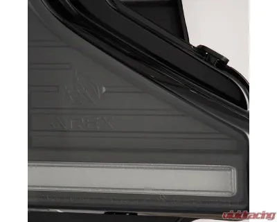 Black PRO-Series Halogen Projector Headlights Ford Super Duty 2020-2022 AlphaRex USA - 880344