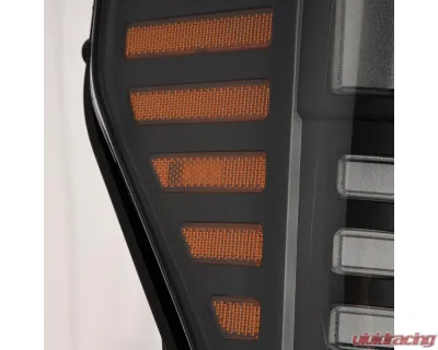 Black PRO-Series Halogen Projector Headlights Ford Super Duty 2020-2022 AlphaRex USA - 880344