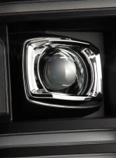 Black PRO-Series Halogen Projector Headlights Ford Super Duty 2020-2022 AlphaRex USA                                     - 880344 - Image 10