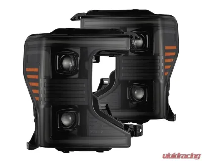 Alpha-Black PRO-Series Halogen Projector Headlights Ford Super Duty 2020-2022 AlphaRex - 880345