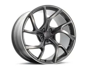 VMF C-01 Wheel 19x9.5 5x114.3 22mm Matte Gunblack Rim Edge for WTVC422EMK