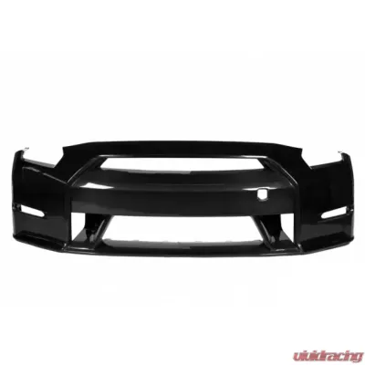 N-Tune V1 Front Bumper FRP and Carbon Fiber 2x2 Gloss Nissan GTR R35 2009-2016 Nissan GTR R35 2009-2016 - N100-1000