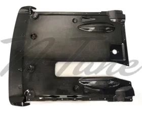 N-Tune Spec OEM Rear Bumper Diffuser Under Tray Carbon Fiber 2x2 Gloss Nissan GTR R35 2009-2021