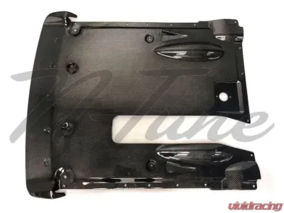 N-Tune Spec OEM Rear Bumper Diffuser Under Tray Carbon Fiber 2x2 Gloss Nissan GTR R35 2009-2021 - N100-1013
