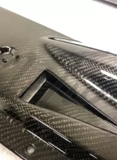 N-Tune Spec OEM Rear Bumper Diffuser Under Tray Carbon Fiber 2x2 Gloss Nissan GTR R35 2009-2021                                     - N100-1013 - Image 3