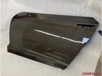 N-Tune CF 2x2 LH | RH Gloss Spec OEM Doors Nissan R35 GTR 2009-2022 - N400-2000