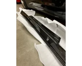 N-Tune CF 2x2 Gloss Spec T Side Skirts Nissan R35 GTR 2017-2022