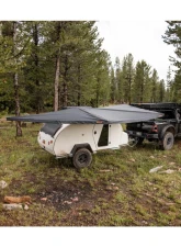 ROAM Adventure Co ROAM Arc 180 Awning, 180" Universal Fit, Durable Fabric, Gray                                     - ROAM-AWN-ARC180 - Image 4