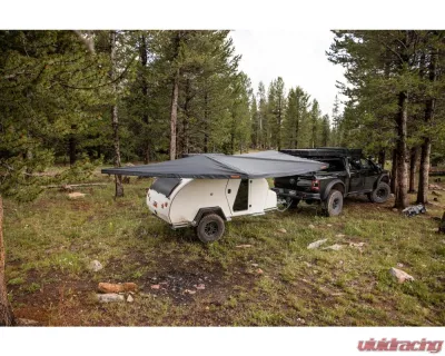 ROAM Adventure Co ROAM Arc 180 Awning, 180" Universal Fit, Durable Fabric, Gray - ROAM-AWN-ARC180