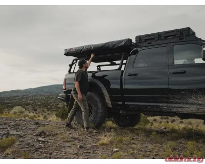 ROAM Adventure Co ROAM Arc 180 Awning, 180" Universal Fit, Durable Fabric, Gray - ROAM-AWN-ARC180