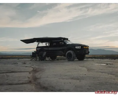 ROAM Adventure Co ROAM Arc 180 Awning, 180" Universal Fit, Durable Fabric, Gray - ROAM-AWN-ARC180