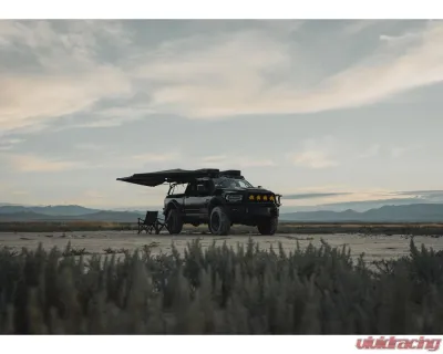 ROAM Adventure Co ROAM Arc 180 Awning, 180" Universal Fit, Durable Fabric, Gray - ROAM-AWN-ARC180