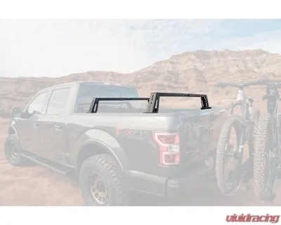 ROAM Adventure Co Universal Truck Bed Bars - 2pc, Durable Steel, Black Finish - ROAM-BEDBARS-2PC