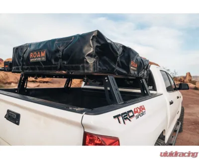 ROAM Adventure Co Universal Truck Bed Bars - 2pc, Durable Steel, Black Finish - ROAM-BEDBARS-2PC