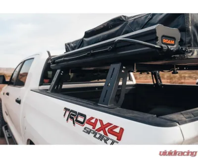 ROAM Adventure Co Universal Truck Bed Bars - 2pc, Durable Steel, Black Finish - ROAM-BEDBARS-2PC