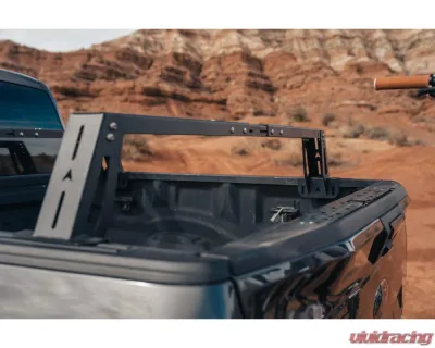 ROAM Adventure Co Universal Truck Bed Bars - 2pc, Durable Steel, Black Finish - ROAM-BEDBARS-2PC