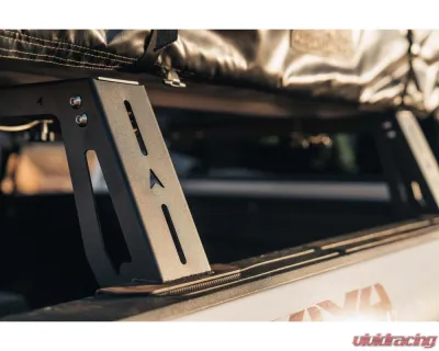 ROAM Adventure Co Universal Truck Bed Bars - 2pc, Durable Steel, Black Finish - ROAM-BEDBARS-2PC