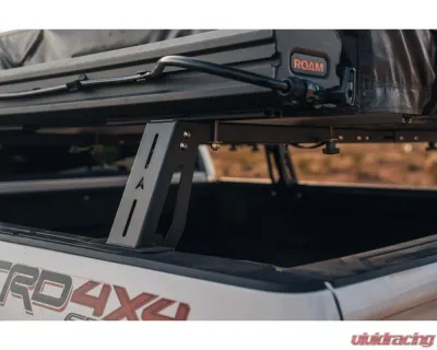 ROAM Adventure Co Universal Truck Bed Bars - 2pc, Durable Steel, Black Finish - ROAM-BEDBARS-2PC