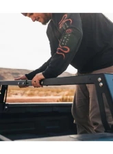 ROAM Adventure Co Universal Truck Bed Bars - 2pc, Durable Steel, Black Finish                                     - ROAM-BEDBARS-2PC - Image 9