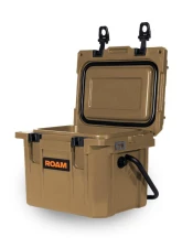 ROAM Adventure Co 10QT Rugged Cooler Desert Tan V2 Portable Insulated Ice Chest                                     - ROAM-CLR-10-DESERTTAN-V2 - Image 2