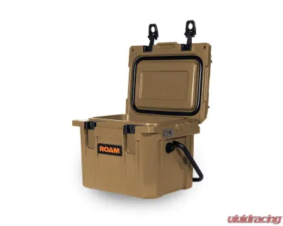 ROAM Adventure Co 10QT Rugged Cooler Desert Tan V2 Portable Insulated Ice Chest - ROAM-CLR-10-DESERTTAN-V2