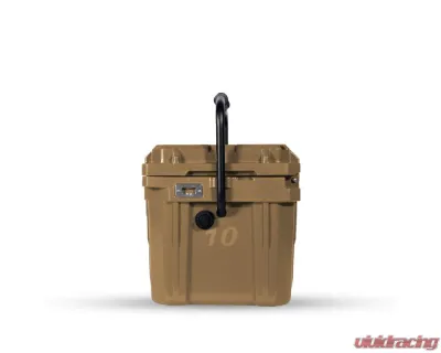 ROAM Adventure Co 10QT Rugged Cooler Desert Tan V2 Portable Insulated Ice Chest - ROAM-CLR-10-DESERTTAN-V2