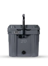 ROAM Adventure Co 20QT Rugged Cooler Slate V2 - Durable Outdoor Cooler                                     - ROAM-CLR-20-SLATE-V2 - Image 7