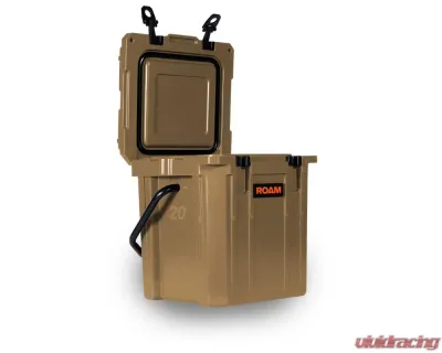 ROAM Adventure Co 20QT Rugged Ice Bucket Desert Tan V2 for Outdoor Use - ROAM-CLR-20IB-DESERTTAN-V2